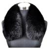 ZDFURS ZD1804 Квадратные зимние шарфы - Женский воротник из 100% натурального меха лисы, дышащий, короткий, классический стиль