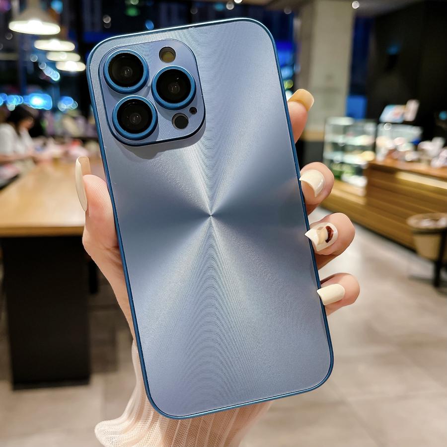 Роскошный чехол с лазерным рисунком CD для iPhone 13 Pro Max 14 Pro 12 Pro 11, защитная пленка для объектива, жесткий противоударный чехол для ПК для iPhone 15 Ultra