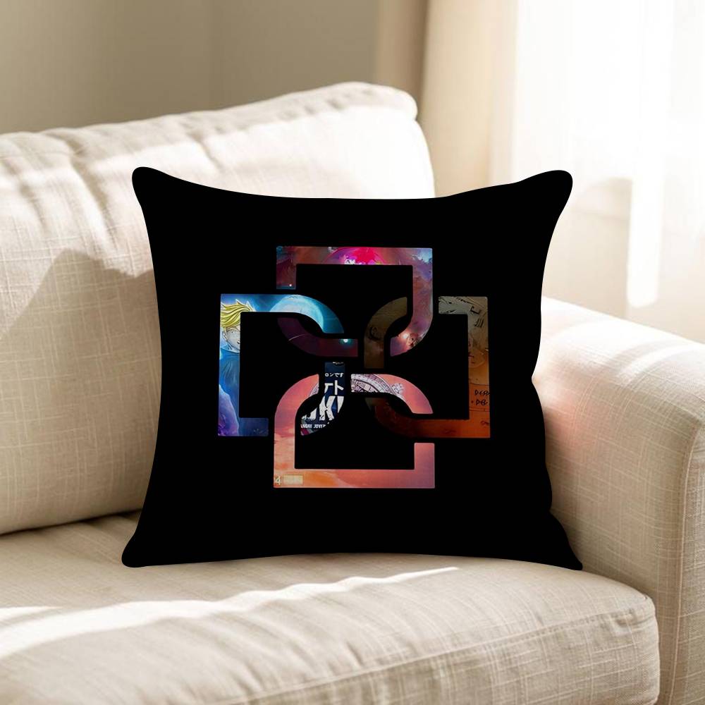 Fashion Rapper DUKI Office Cushion Pillowcase Car Cushion Cover45X45CM Lumbar Pillowcase Sofa Pillowcover