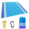 200x210cm Waterproof Pocket Beach Mat Folding Camping Sand Free Blanket Mattress Portable Lightweight Mat Outdoor Picnic Mat