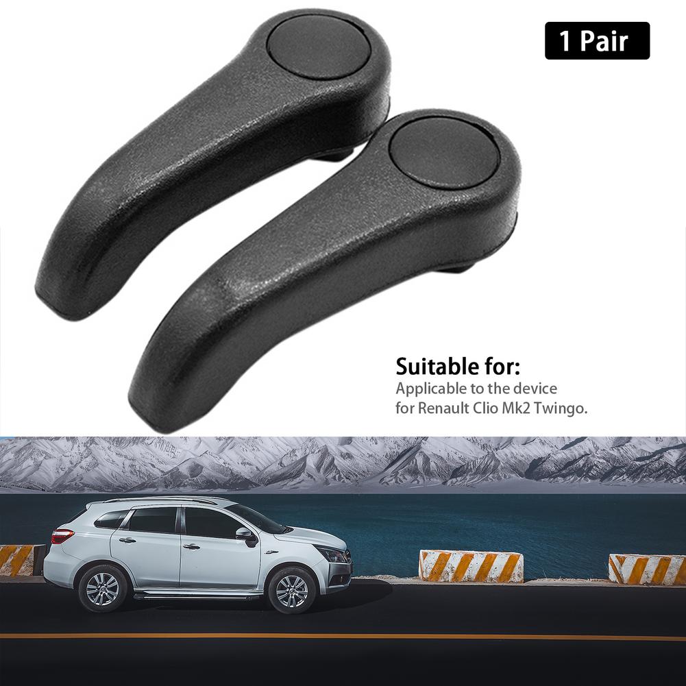 Для Renault Clio All Series 1998-2008 2/3-4/5 Двери Пара Ручек 1/2 Комплекта Запасные Части для Ручки Регулировки Сиденья Автомобиля
