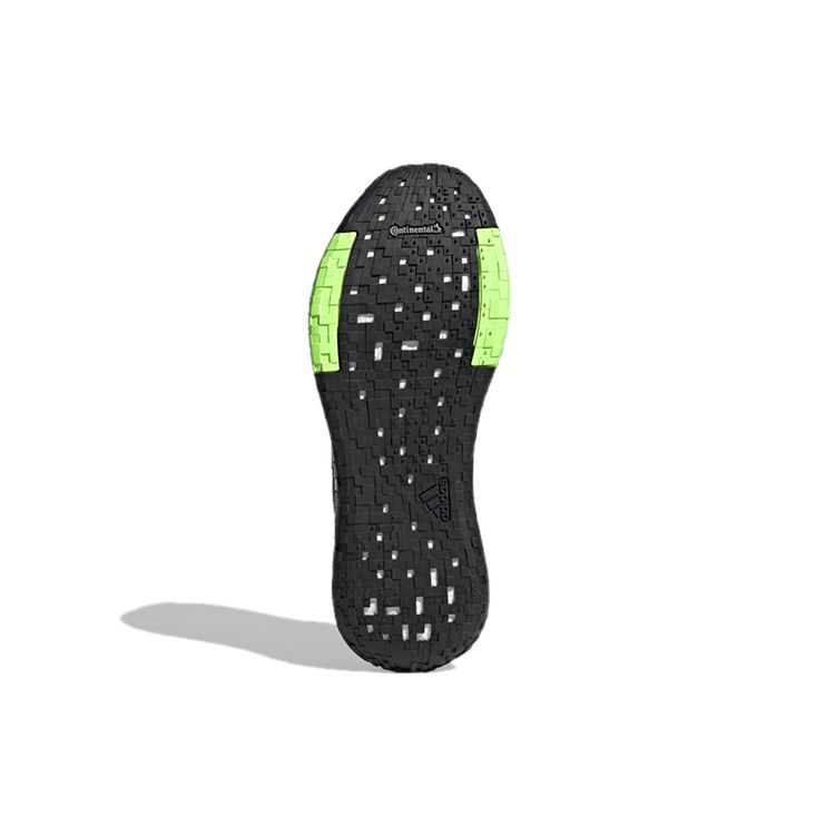 Adidas Pulseboost Минималистичная Удобная Тканевая Амортизация Дышащие Низкие Тренировочные Кроссовки для Бега Мужские Кроссовки Черные Зеленые EG9972