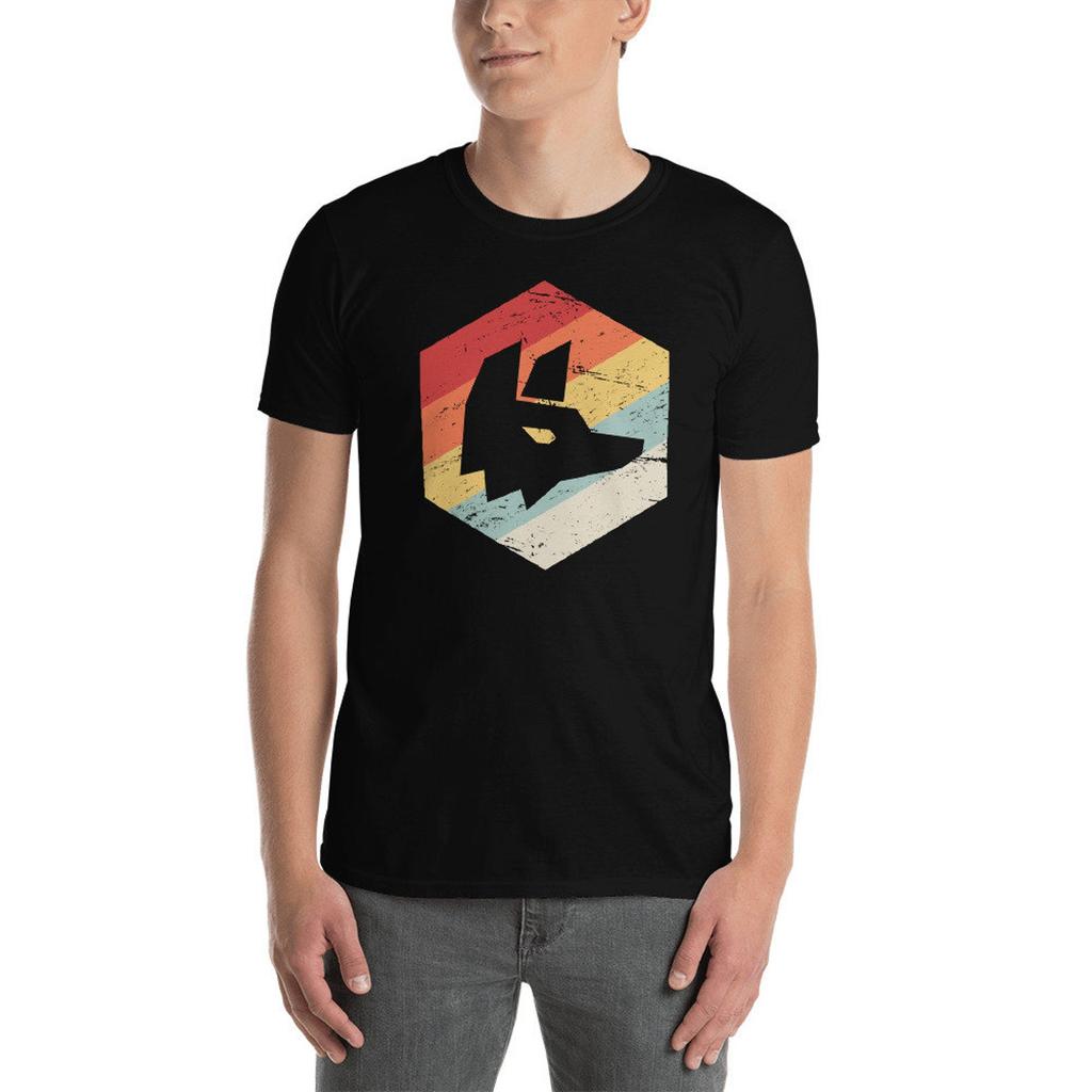 Retro Fox T-Shirt / Jackal & Coyote Gift (Unisex)