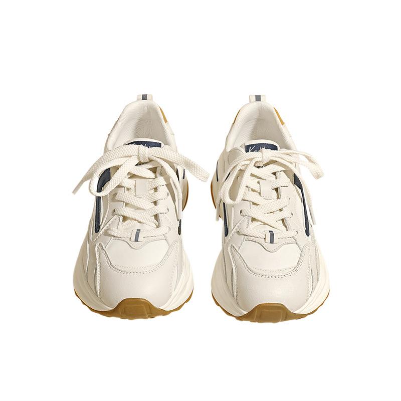 Толстая подошва Forrest Gump Shoes Весной новые спортивные повседневные цветные универсальные старые туфли для женщин