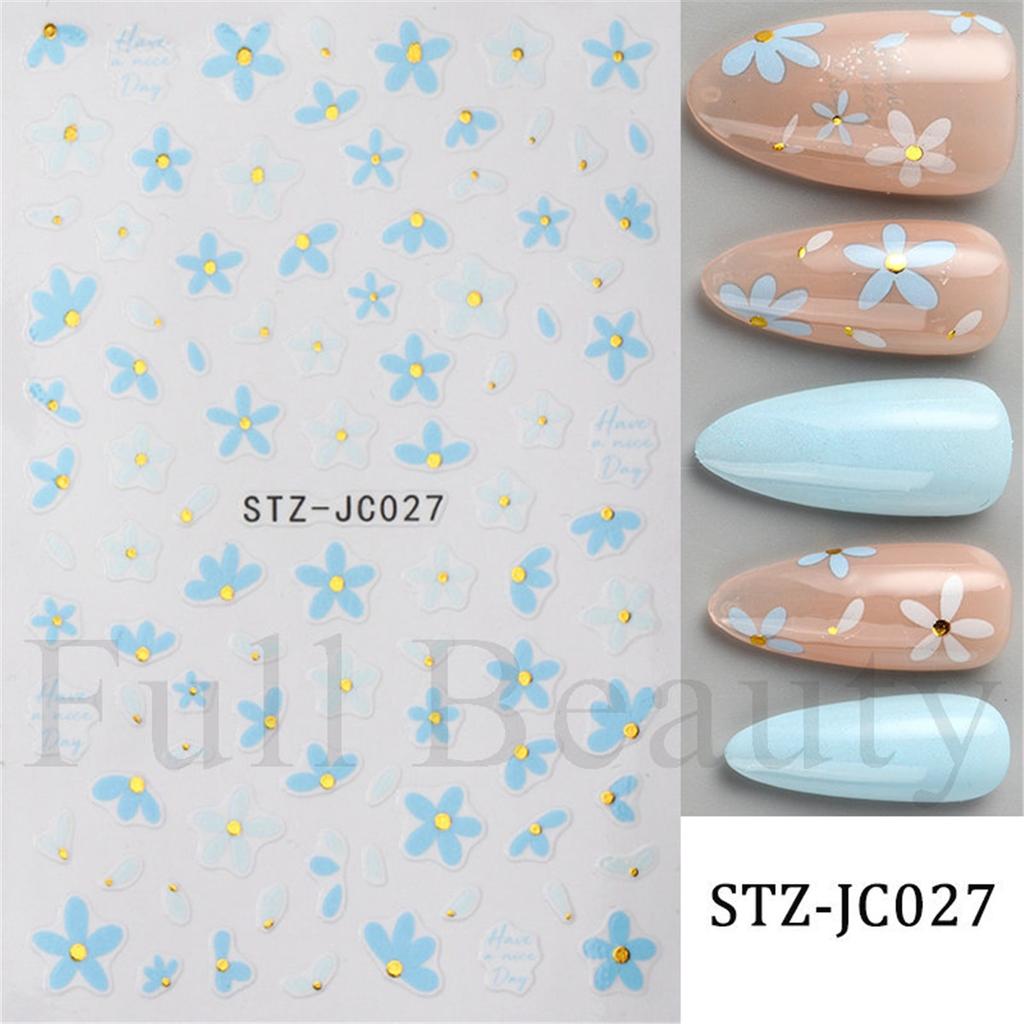 New nail art stickers ins autumn pumpkin retro plaid thorn lines thanksgiving adhesive nail stickers