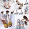 Elegant Korea Style Ladies Womens Flats Slip On Comfy Flip Flop Slider Slippers Sandals