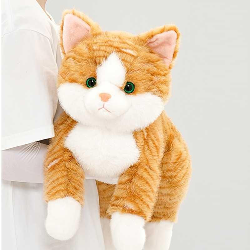 Plush Cat Toy Cartoon Stuffed Animal Doll Cute Kids Birthday Gift Decoration
