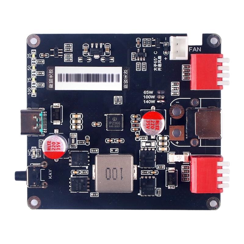 140W Bidirectional Fast Charging Module 2-6S Battery Charging Board Automatic Temperature Control Replacement