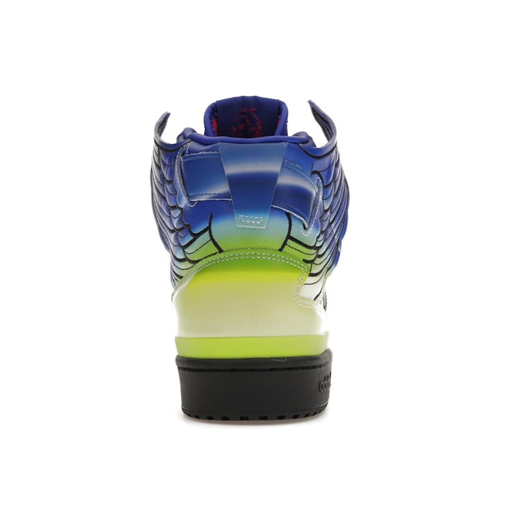 Jeremy Scott X Adidas Forum Wings 4.0 Motorsport Unisex Sneakers Blue Bold-Blue Shock-Pink GY4421