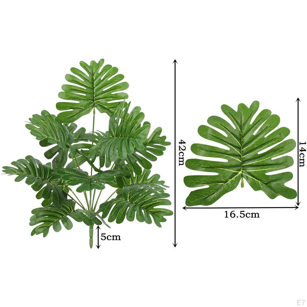 Искусственные растения, украшение для сада, зеленый реквизит для фото, зелень, домашний декор для кухни