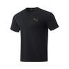 Li Ning Mens Running Series Quick-Dry Breathable Round Neck Logo Reflective Short Sleeve T-Shirt Men Tops Black ATSU051-1