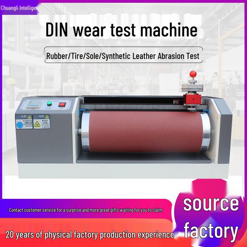 DIN Abrasion Tester for Rubber and Leather Sole Durability