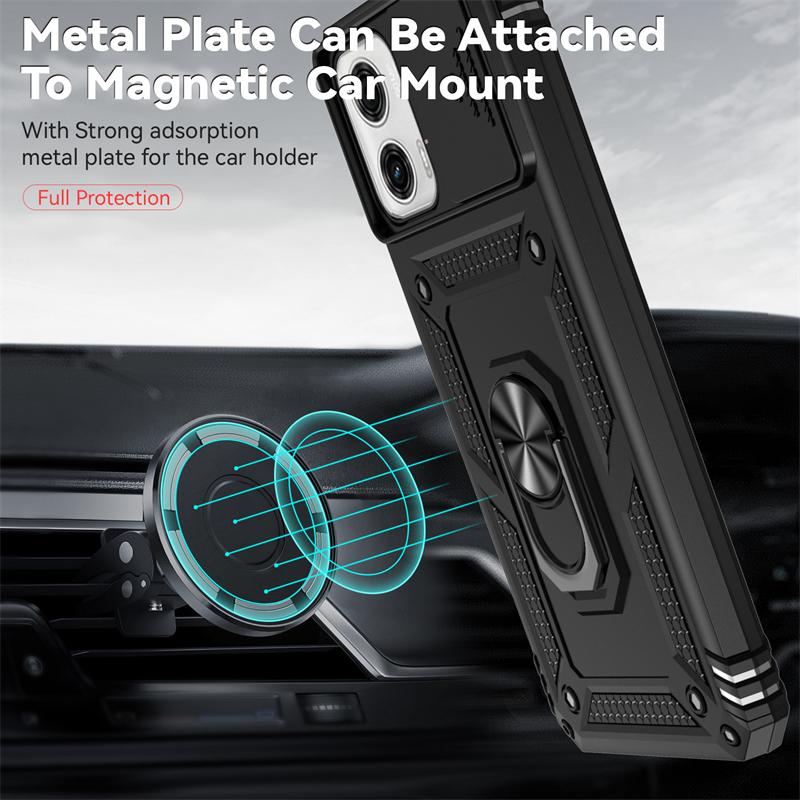 Чехол для Motorola Moto G Power 5G 2023, защитный чехол для камеры, защитный чехол для телефона Motorola G Power 5G 2023, кольцевой держатель, задняя крышка