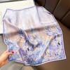 Scarf Silk Bandana Women Square Scarves Wrap Kerchief Spring Fashion Luxury High Quality Headband Hijab Shawls