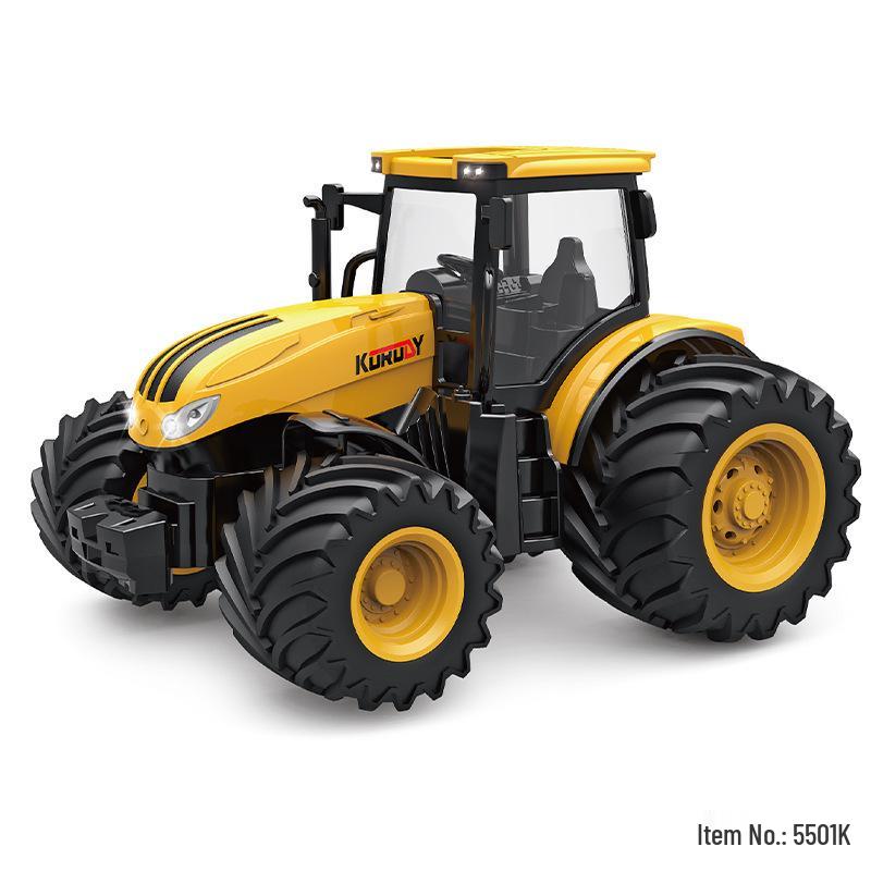 Детская игрушка-трактор-комбайн с дистанционным управлением - Развивающая инерционная модель для детей 3+