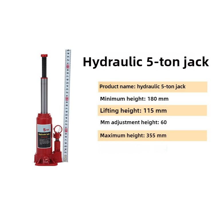 5T/6T/8T Hydraulic Bottle Jack Car Hydraulic Jack Welded Hydraulic Car Bottle Jack for Car Pickup Truck RV Repair