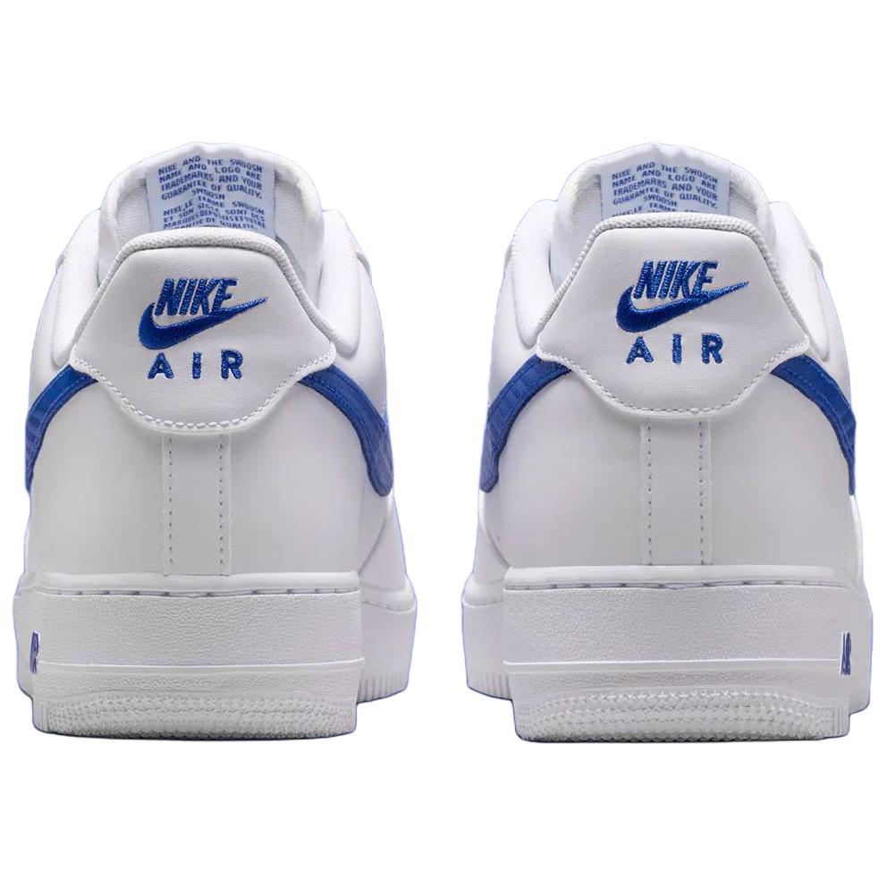 Nike Кроссовки Air Force 1 для скейтбординга Мужские Низкие Бело-Синие IV5732-100