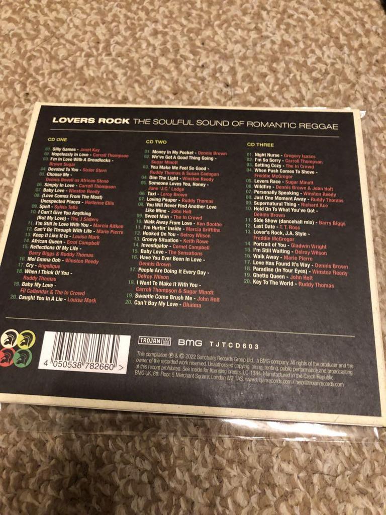 [USED] LOVERS ROCK TROJAN 3CD