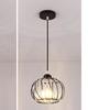 Modern Ceiling Light Crystal Chandelier Flush Mount Lighting for Hallway Bar Kitchen Dining Room Corridor