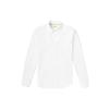 Casual Oxford Long Sleeve Shirt Men Shirts White A2ESEA94