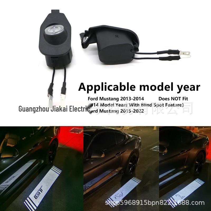 Зеркало заднего вида для Mustang Shelby 15-23 спецификации США/Китай с проекцией приветственного света