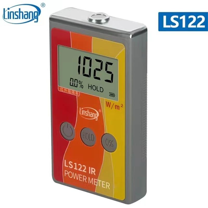 Linshang Solar Infared Power Meter LS122 UV Light Power Intensity Meter LS123 Measure Ultraviolet IR Radiation Intensity