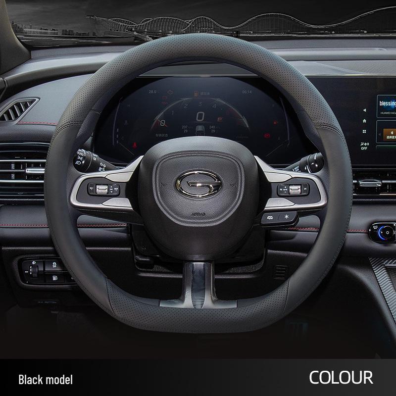 Ультратонкий противоскользящий чехол на руль для GAC Trumpchi GS4, GS3, GS8, M8, M6 Pro