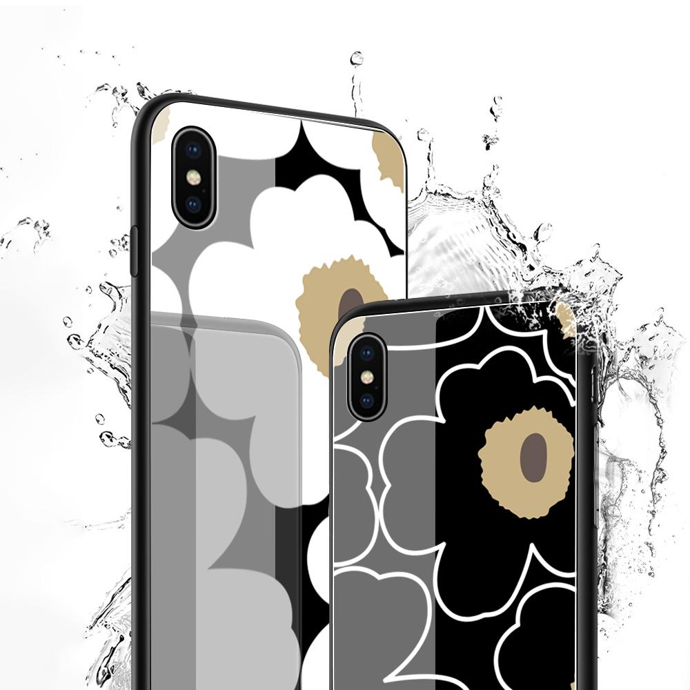 Чехол для телефона из закаленного стекла для iPhone 11 12 13 14 15 16 17 Redmi 10 12 14C Note10 Note14 Xiaomi 11Lite PocoC75 Мягкий край Ударопрочный Гладкий чехол