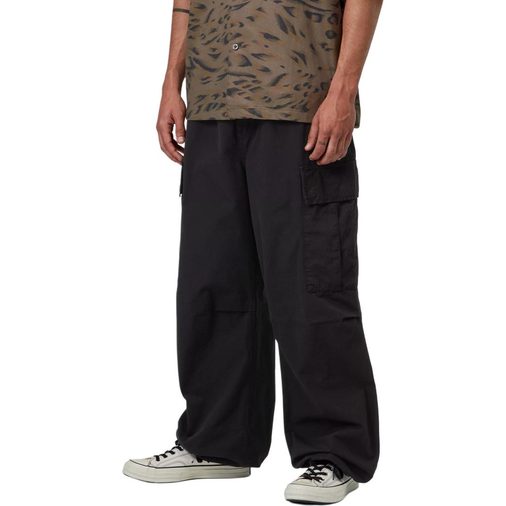 Carhartt WIP SS26 Брюки-карго Mandler Свободные Повседневные Регулируемый низ штанины Рабочие брюки Унисекс брюки I036874-89-GD