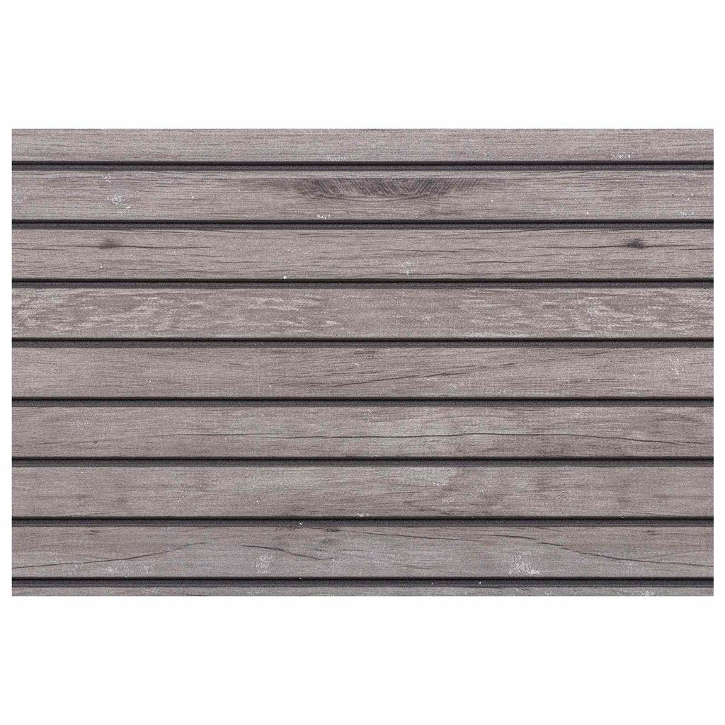 Wall Panels 5 pcs Gray 100 x 50 cm EPS Foam