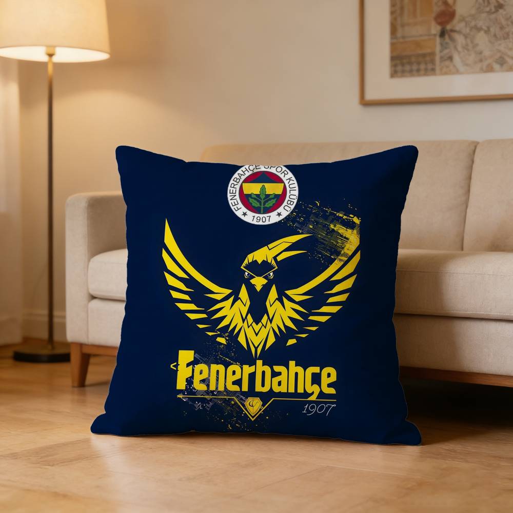 T-Turkey F-Fenerbahce Fc Pillow Case Cushion Cover Throw Pillow Case For Car Sofa