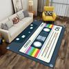Retro Cassette Tape Design Rug Non-slip rug suitable for living room and bedroom sofas.