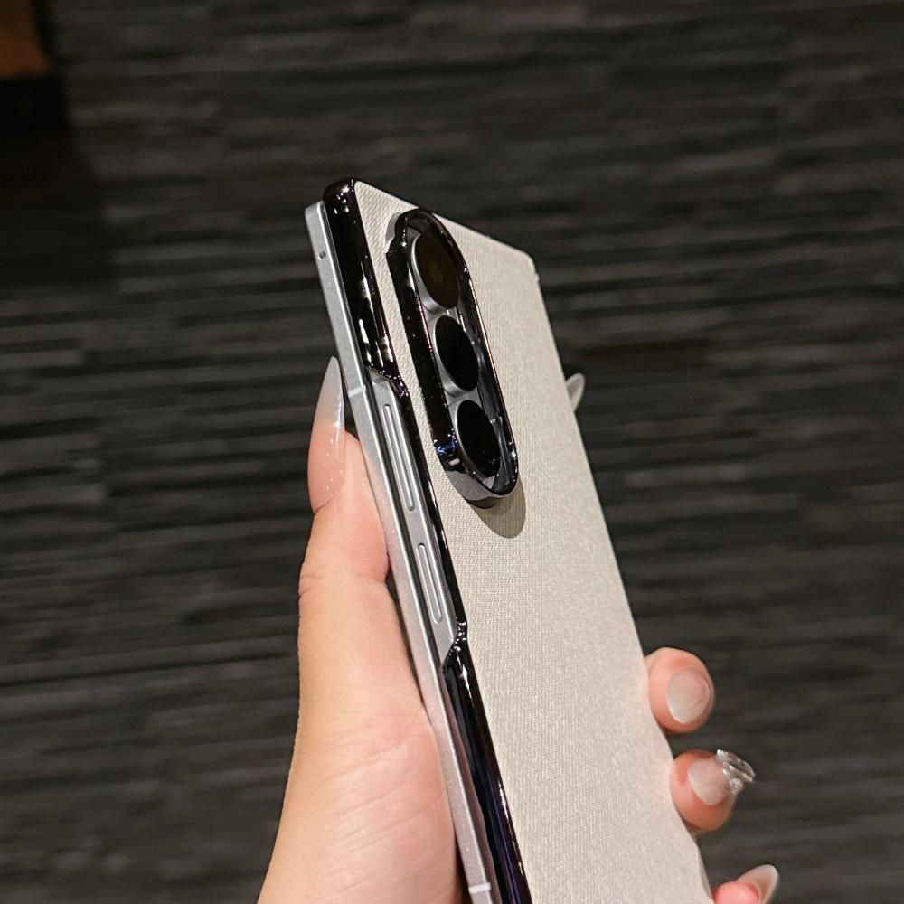 Для Samsung Galaxy Z Fold 7 Чехол Роскошная Кожа PU Skin Магнитная Беспроводная Зарядка Защитный Задний Чехол Для Z Fold 7 6 Оболочка