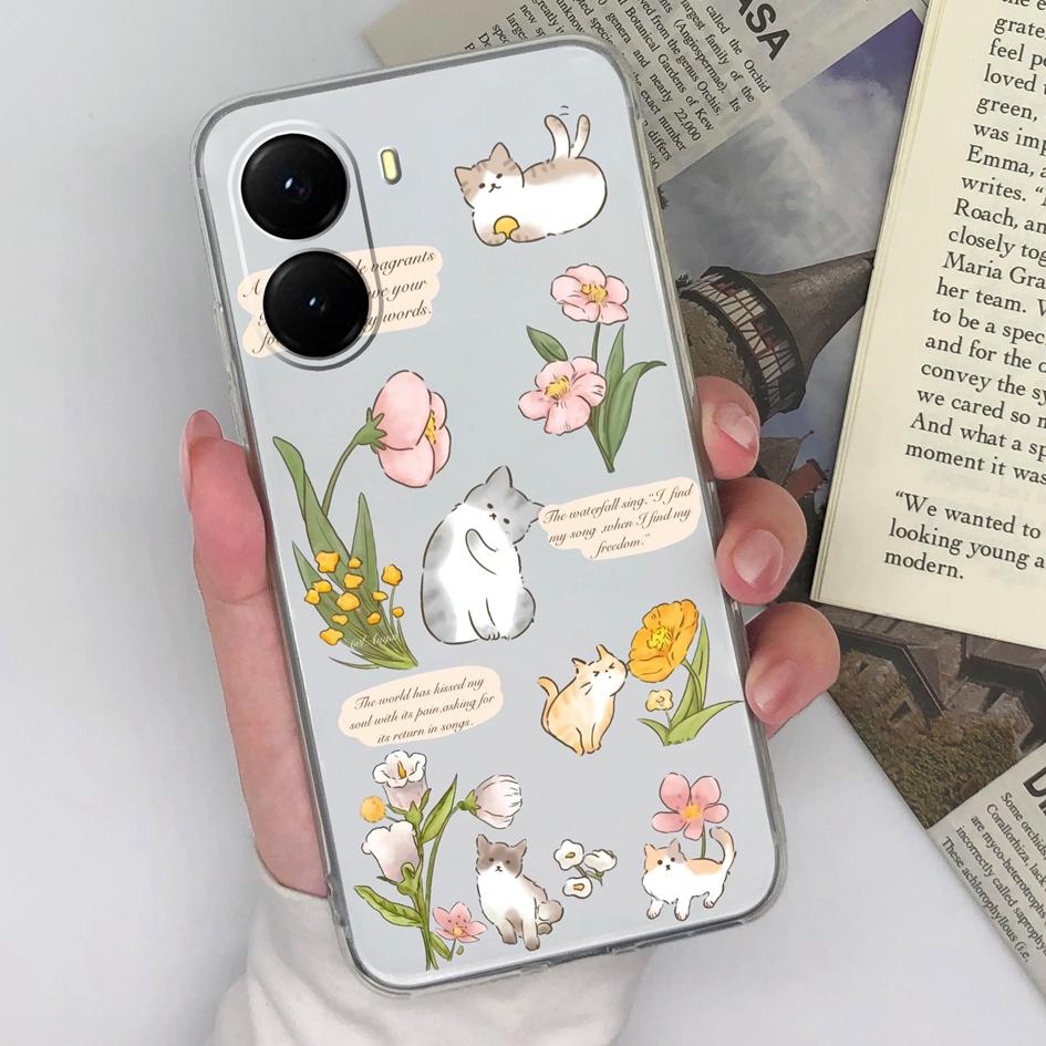 Чехол для Xaimo Poco F3 F4 X7 X6 X5 X4 X3 M5 M6 M7 14T 15 Pro Plus с красивым рисунком для девочек, прозрачный силиконовый защитный корпус для объектива Xiaomi Capa