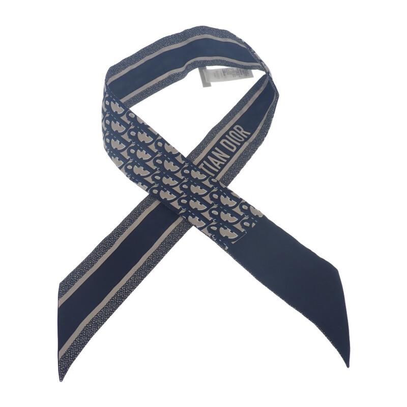 Dior 15DOB106I600 Scarf Navy Silk Women