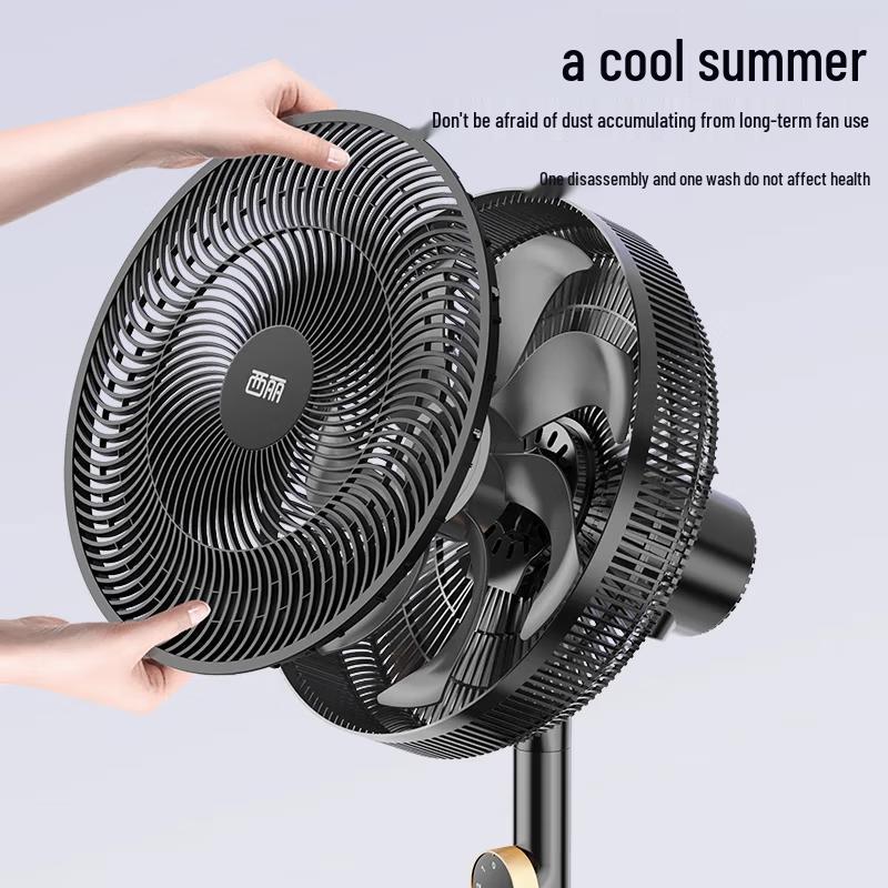 Ceerea 7-лопастной тихий oscillating напольный и настольный вентилятор с CN вилкой (адаптер в комплекте)
