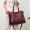 Fashion Women Handle Bag Vintage PU Leather Crossbody Tote Bag Female Luxury Handbag Large Capacity Shoulder Bag