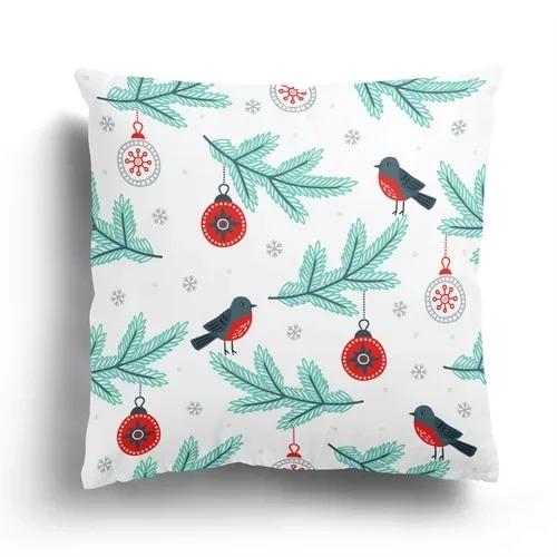 Декоративная наволочка с растительным цветочным узором для дивана в машину, квадратная подушка, наволочка