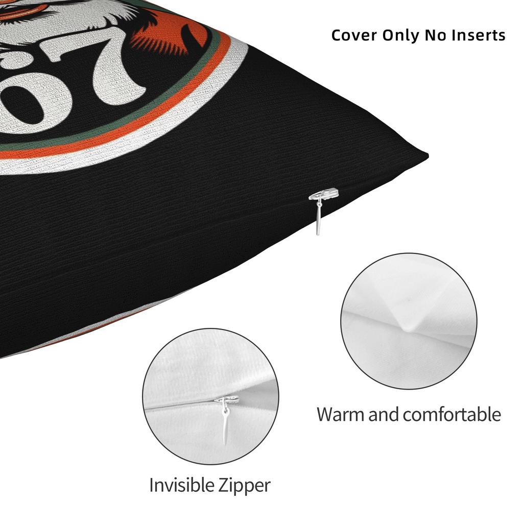 67 Christmas Funny Six Seven Meme Brainrot Santa Claus Pillowcases Retro Trendy Pillow Case Decor Square Pillow Cover