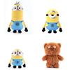 Minions Me Despicable Plush Keychain Bag Pendant Toy Stuffed Doll Cartoon Gift