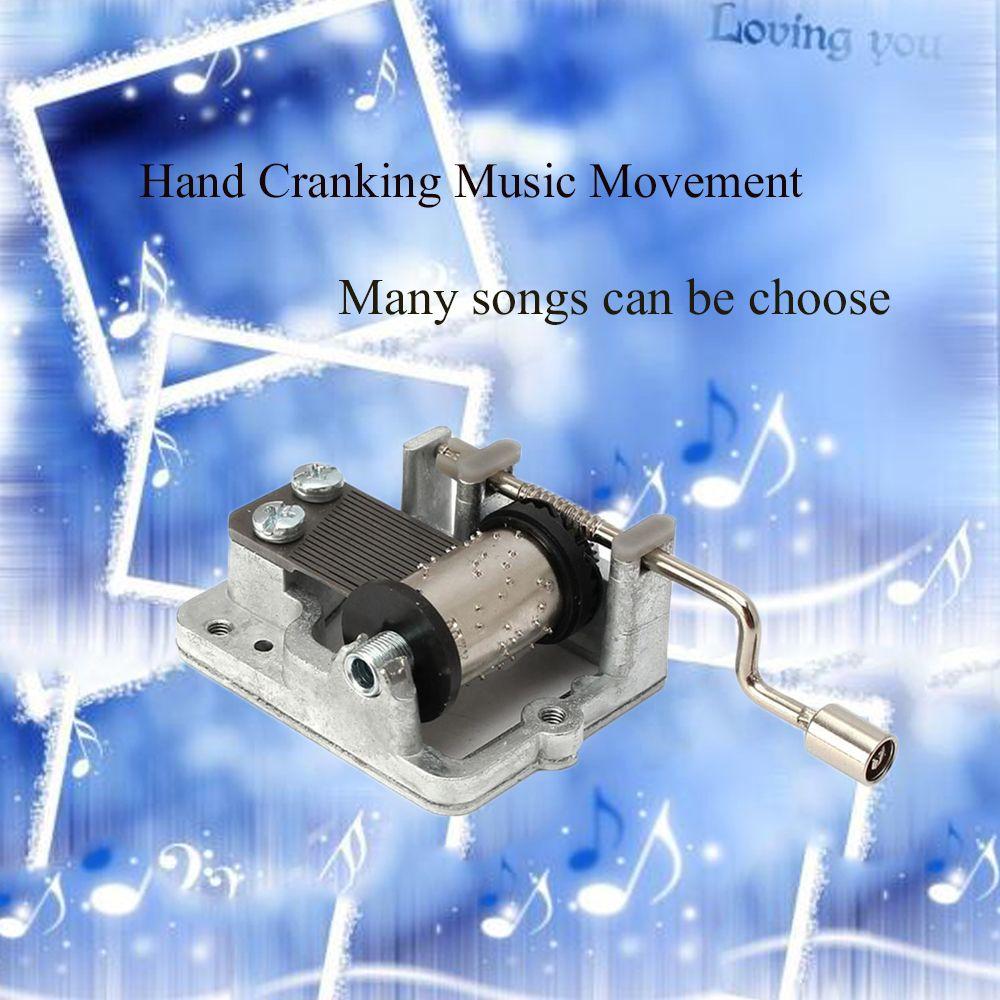 Подарок на день рождения, Рождество для детей, Механическая музыкальная шкатулка с ручным приводом, Рождественская песня, Декор, Коллекционные предметы