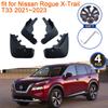 4x for Nissan Rogue XTrail T33 X-Trail X Trail ~2023 2022 MudFlap Mudguards Splash Guard Front Rear Fender Flare