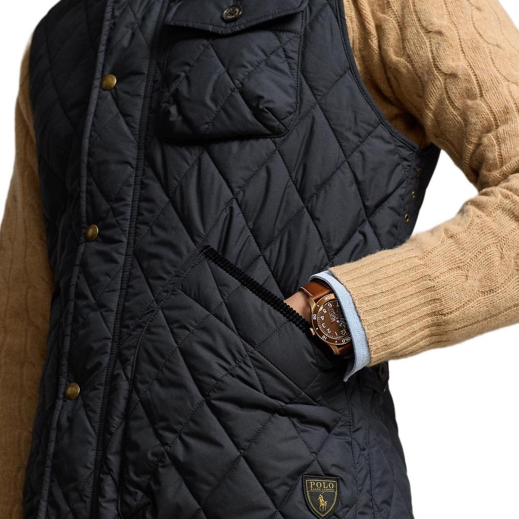 Polo Ralph Lauren Стеганый жилет с нашивкой-логотипом MNPOOTW1N220165-001