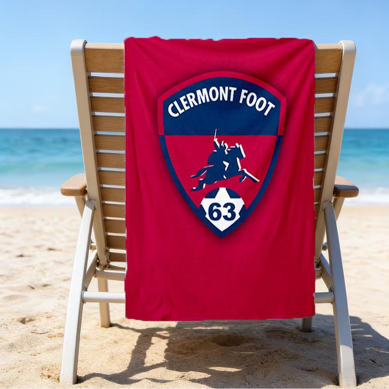Clermont 63 Design Beach Towel - Soft, Absorbent Microfiber, Lightweight, Ideal for The Beach, Parties, Travel, Camping fan gifts