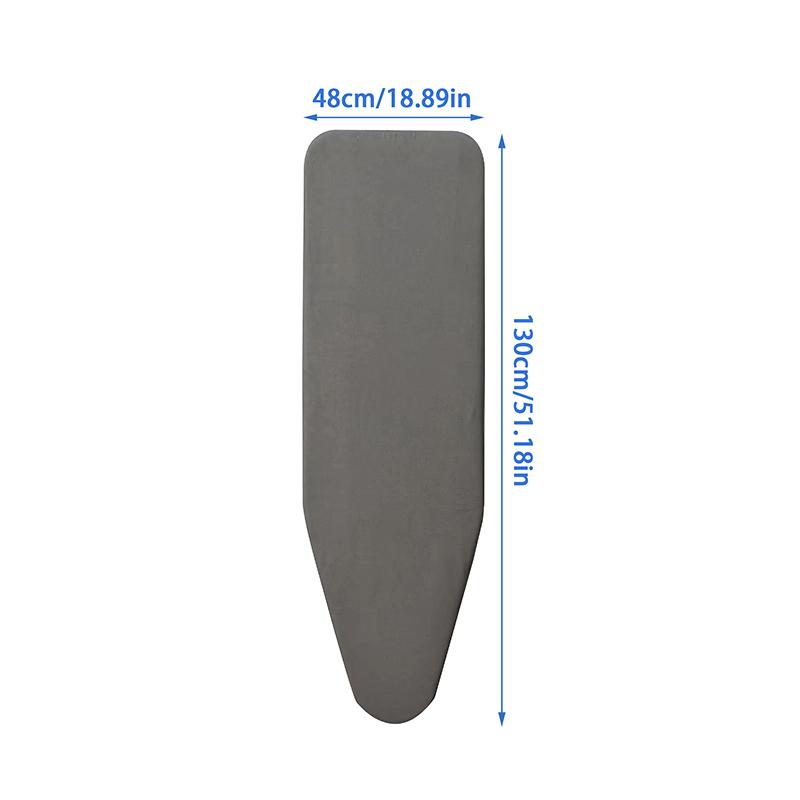 Чехол для гладильной доски из хлопка, утолщенная подкладка, противоожоговый чехол для гладильной доски, средство для чистки