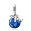  Sterling Tone Family Home Eiffel Tower Camera Travel Dream Coffee Cup Shoes Charm Fit Charm Bracelets Diy JewelryFashion Charm