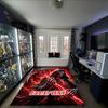 1PC Custom Name "Dark Reaper's Strike" Theme Floor Mat Ideal for Living Room, Game Rooms, Office, Bedroom,Floor Mat Playful Design