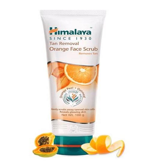 Himalaya Tan Removal Orange Face Scrub 50 Gm