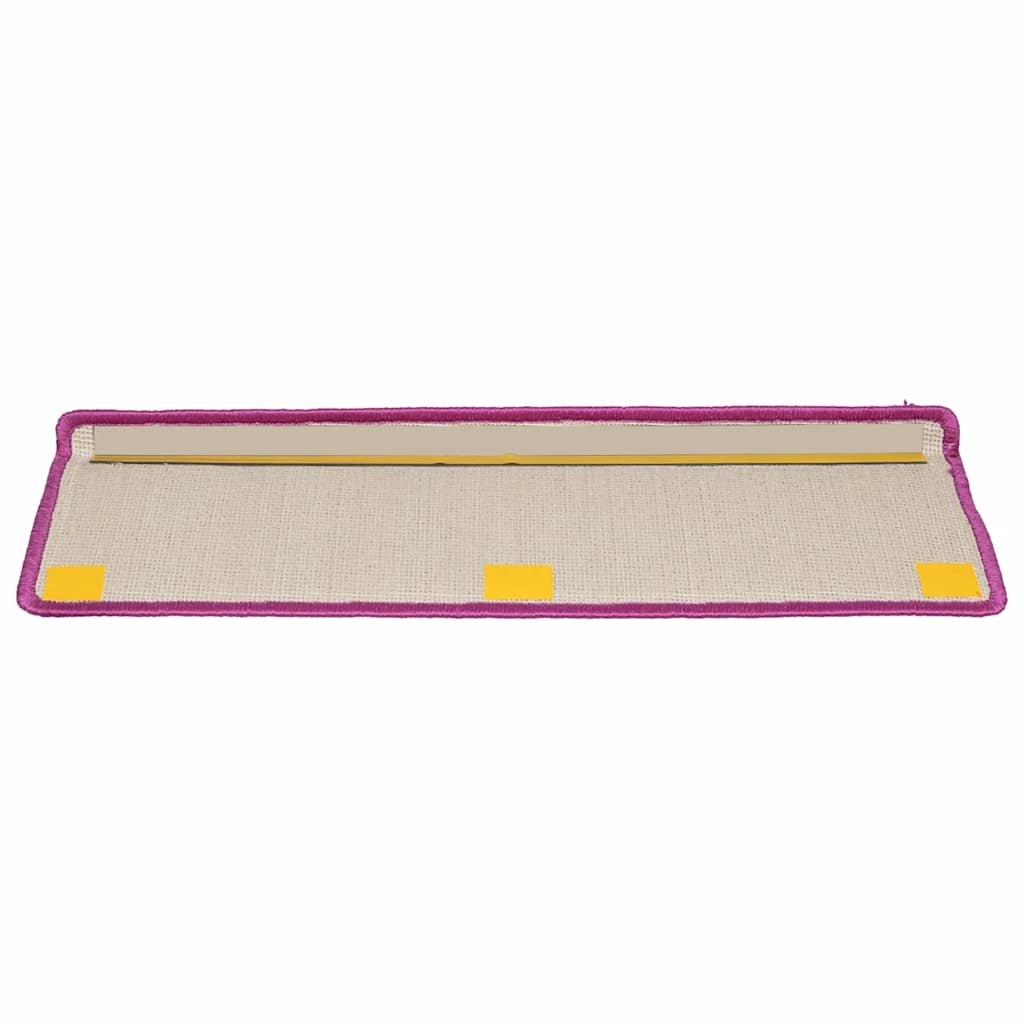 Step Mats 30 pcs. 65 x 21 x 4 cm Purple Rectangular Edge