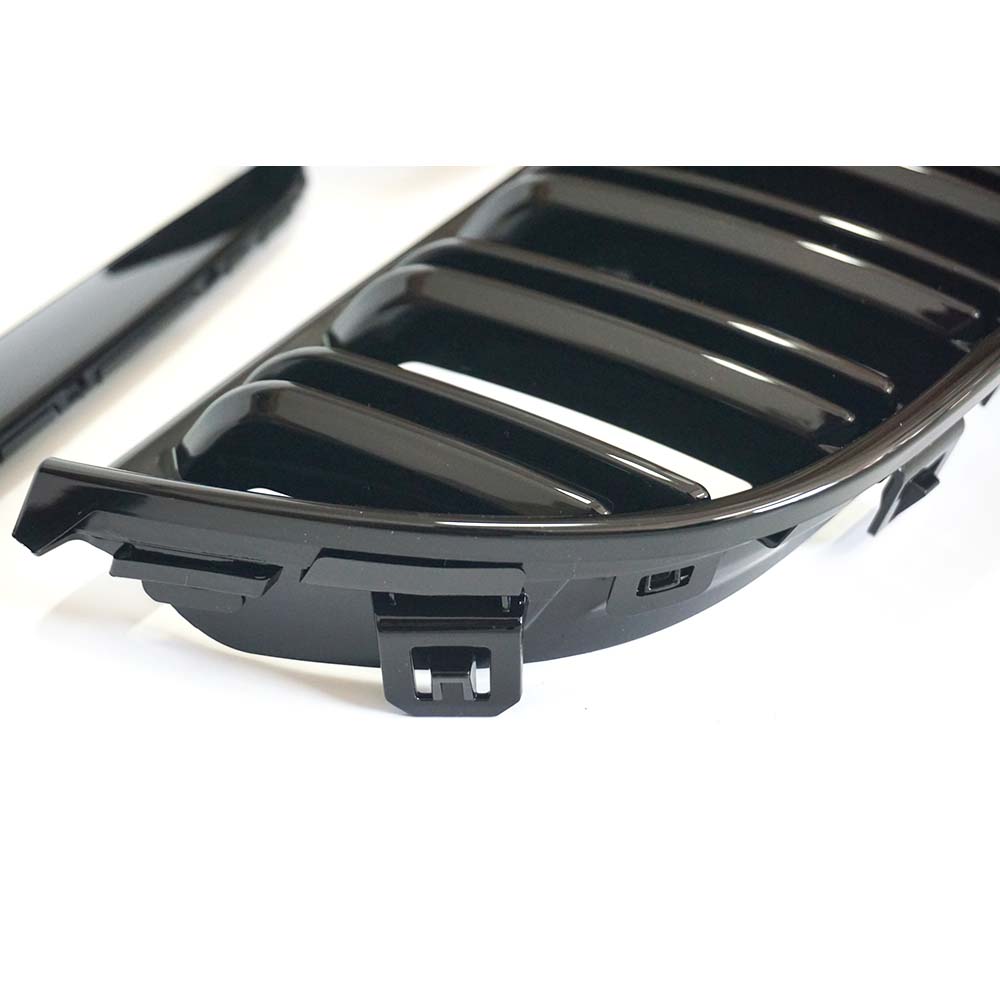 Высококачественная передняя решетка для почек, двойная планка для BMW 3 серии E90 E91 320i 323i 328i 335i 2005-2008 автомобилей